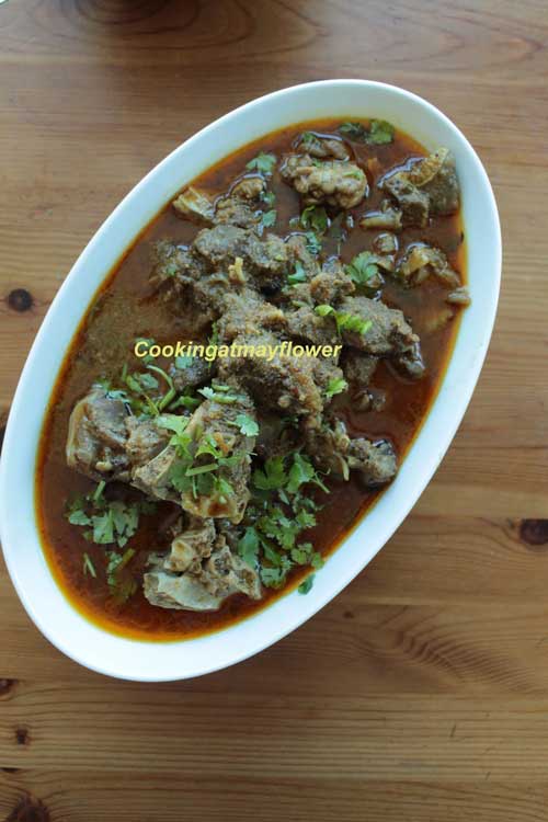 goat head curry