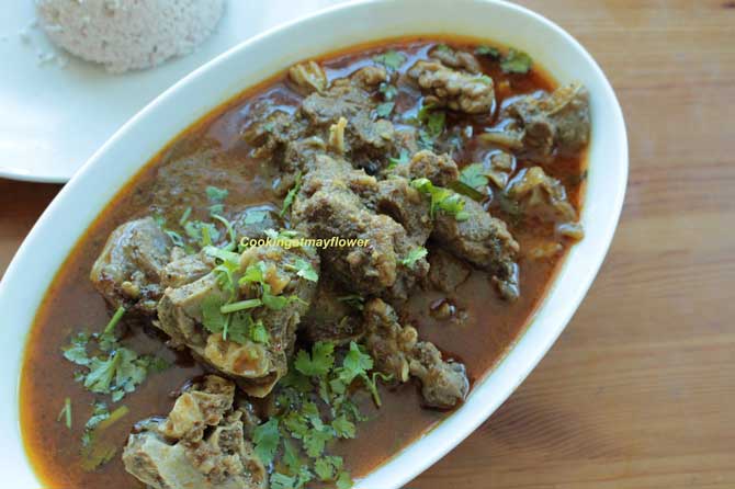 mutton head curry