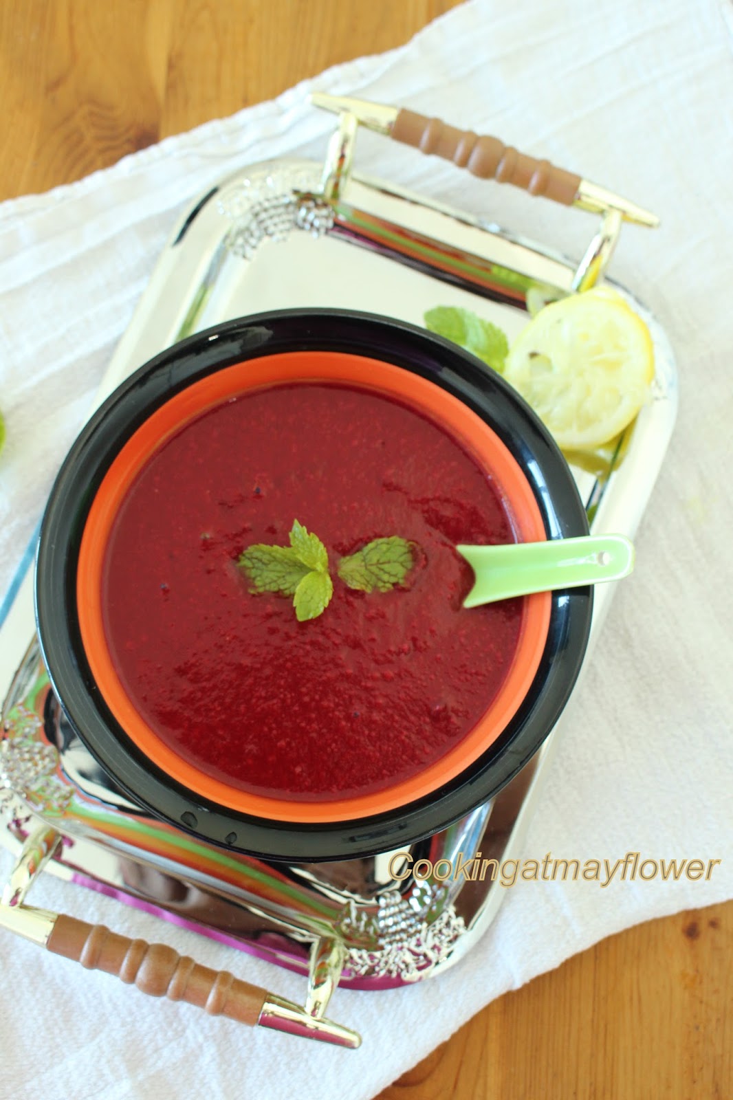 yummy beetroot carrot soup